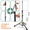 Eastgoing Heavy Duty Baseball and Softball Portable Travel Batting Tee .Easy Adjustable Height | Portable & Collapsible. Hitting Tee for Any Age Player Baseball view 4