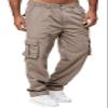 AIFARLD Men's Cargo Pants with Pockets Cotton Hiking Sweatpants Casual Athletic Jogger Sports Outdoor Trousers Relaxed Fit view 1