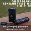 camping moon CAMPINGMOON Coffee Canister 2-Stage CNC Cutting Duralumin Black CC-51-BK view 2