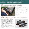 camping moon CAMPINGMOON Coffee Canister 2-Stage CNC Cutting Duralumin Black CC-51-BK view 4