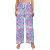 Ysidec Mermaid Fish Scale Women Lounge Pants Comfy Pajama Bottom Drawstring Sleepwear Long Pajamas Pants XL view 4