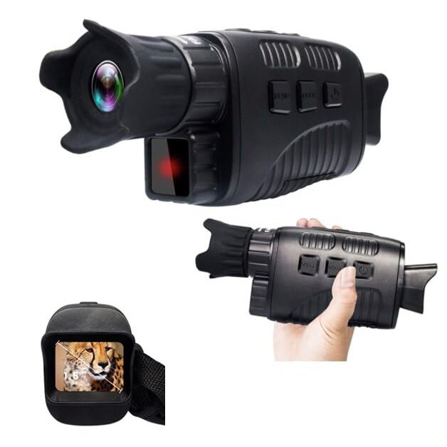 NV3185 Infrared Digital Night Vision Monocular with TF Card Full Dark 300M Range Hunting Device