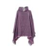 Shawl for Women Hooded Shawl Autumn and Winter Travel Thermal Head Cover Cloak Hoodie Tassel Shawl (DP3-08) view 1