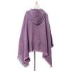 Shawl for Women Hooded Shawl Autumn and Winter Travel Thermal Head Cover Cloak Hoodie Tassel Shawl (DP3-08) view 2
