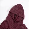 Shawl for Women Hooded Shawl Autumn and Winter Travel Thermal Head Cover Cloak Hoodie Tassel Shawl (DP3-08) view 3