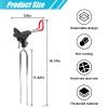 ReeMoo 2Pack Fishing Rod Holders - Bank & Ground Fishing Pole Holders, 360 Adjustable Universal Stand, Relax Your Hands view 3