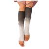 YOLAI Women Gradient Color Knee-High Socks Knit Stacked Socks Fall and Winter Warm Leg Warmers Stockings (Coffee, One Size) view 1