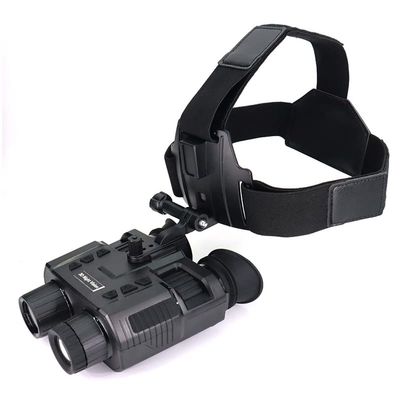 NV8000 3D Digital Night Vision Binoculars - 300m Range, 1080P Video, Helmet Mount, Rechargeable IR - for Hunting, Wildlife, Surveillance