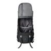 PARAPOGEE 50L Hiking Backpack, Lightweight Hiking Daypack with Waterproof Rain Cover, Outdoor Travel Backpack for Climbing Camping Touring (Black) view 3