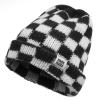 Croogo Beanie Men Slouchy Knit Skull Cap Warm Stocking Hats Women Winter Snow Ski Hat Cuffed Plaid Hat Toboggan Hats view 1