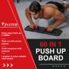 Push Up Board with Smart Count, Multi-Function 60 in 1 Push Up Bar (Foldable & Portable), Push up Handles for Floor, Professional Home Workout Equipment, Strength Training Equipment for Men & Women view 2