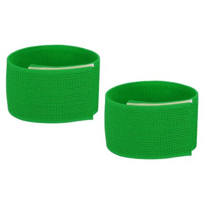 PATIKIL Boot Straps, 2 Pack Elastic Polyester Trousers Blouses Ankle Straps Pants Leg Bands with Hook and Loop for Hiking, Fishing, Hunting, 12", Green