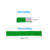 PATIKIL Boot Straps, 2 Pack Elastic Polyester Trousers Blouses Ankle Straps Pants Leg Bands with Hook and Loop for Hiking, Fishing, Hunting, 12", Green view 2