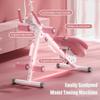 RIEJIN Height Adjustable Ab Trainer Abdominal Whole Body Workout Machine Waist Cruncher Core Toner, Leg, Thighs, Buttocks Shaper with LCD Monitor view 2