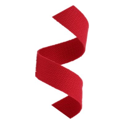 BALAFO Webbing Strap,Nylon Webbing,Cargo Strap,Backpack Straps,Cotton Webbing Straps for Bags,50MM Canvas Webbing Knapsack Strapping Sewing DIY Accessories,10 Yards/roll (Color : Red)