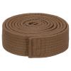 PATIKIL Judo Colored Ranking Belt 1.5" x6.5Ft 2.0m, Polyester Martial Arts Judo Karate Belt for Coach Teaching Practice, Brown