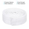 PATIKIL Taekwondo Colored Ranking Belt 1.5" x5.2Ft 1.6m, Polyester Martial Arts Judo Karate Belt for Coach Teaching Practice, White view 3