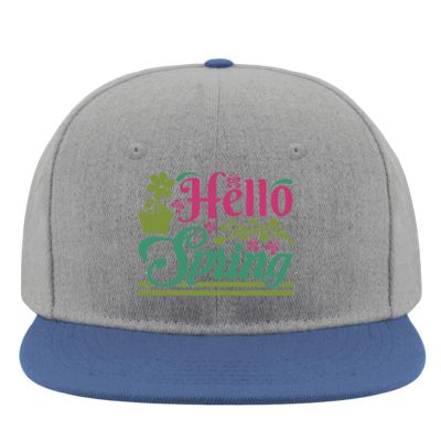 Hello Spring caps Blue hat blue03 Running hat Gifts for Mom Workout Caps