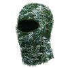CLAPE Distressed Full Face Ski Mask Unisex Camo Balaclava Hood Knitted Shiesty Mask Windproof Winter Beanie Face Cover view 1