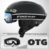 Findway Ski Helmet and Goggles Set, Snowboard Helmet with Goggles [100% UV Protection] Safety Durable ABS Shell & Protective EPS Foam Inner Shell, Snow Sports Helmet and Glasses for Men Women Youth view 4