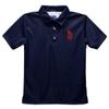 Vive La Fete Duquesne University Polo Shirts for Boys 100% Polyester - Embroidered Navy Short Sleeve Polo Boys Shirt view 1