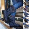 Ladmiple Cowgirl Boots Women Short Beige Women's Ankle Bootie Winter Side Zipper Mid Calf Military Combat Boots Low Heel Western Dress Motorcycle Riding Biker Boots 2023 view 3