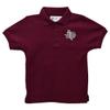 Vive La Fete Texas Southern University Polo Shirts for Boys 100% Polyester - Embroidered Maroon Short Sleeve Polo Boys Shirt view 1