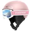 Findway Ski Helmet Set, Snowboard Helmet with Goggles for Adults [Shockproof] Safety Durable ABS Shell and Protective EPS Foam Inner Shell, Snow Sports Helmet and Glasses for Men Women Youth view 1