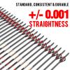 sanlida 24 PCs, 100% Pure Carbon, 0.001'' Straightness, Dragon 10 Flagship 24T Carbon Hunting Arrows for Compound Bow, Professional Standard Hunting Arrows with Removable Tips (470 Spine) view 4