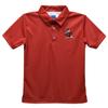 South Carolina State University Polo Shirts for Boys 100% Polyester - Embroidered Red Short Sleeve Polo Boys Shirt view 1