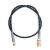 TUXING High Pressure Spring Filling Stations Refill Hose,with 8mm Quick Connector, M10*1 Female Connector Spring Hose for PCP/Automatic Hand Pump High Pressure Air Pump and for Compressor view 1