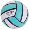 JSNING Teal Mint Volleyball,Soft Touch,Volley lite for Outdoor Indoor Beach Game,Official Size 5,Minimalist Design view 1