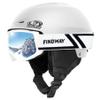 Findway Ski Helmet Set, Snowboard Helmet with Goggles for Adults [Shockproof] Safety Durable ABS Shell and Protective EPS Foam Inner Shell, Snow Sports Helmet and Glasses for Men Women Youth view 1