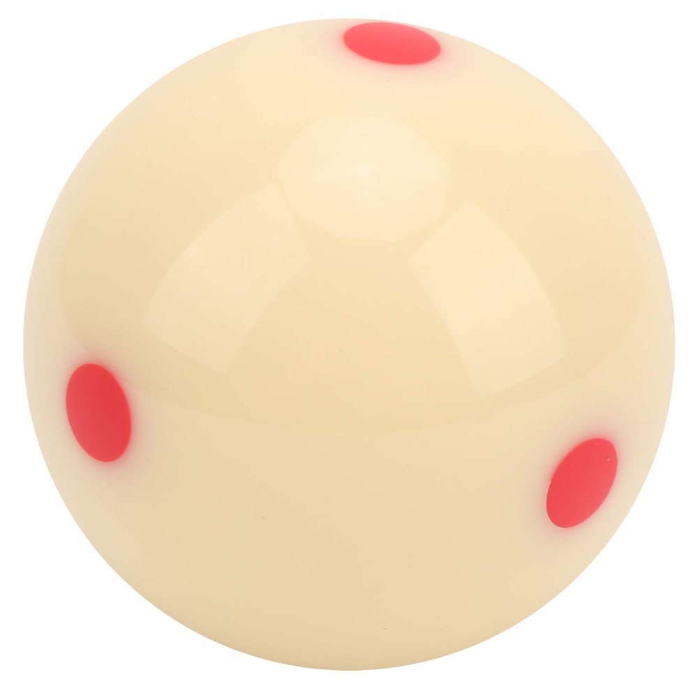 1pc Billiard Balls Cue Ball, Cue Ball Snooker Pool Training Cue Ball Standard 52.5mm Resin Billiard Snooker Redpoint Practice Training Pool Cue Ball Billiards Accessories