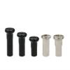 NORAZE 20/50PCS Brass Spoke Nipples 14G 13G 12G MTB Road Bicycle Wheel E-Bike Scooter Rim Caps Nuts Copper Parts (Size : 12G 13mm Black 20PC) view 1