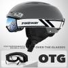 Findway Ski Helmet Set, Snowboard Helmet with Goggles for Adults [Shockproof] Safety Durable ABS Shell and Protective EPS Foam Inner Shell, Snow Sports Helmet and Glasses for Men Women Youth view 4