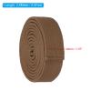 PATIKIL Judo Colored Ranking Belt 1.5" x8.5Ft 2.6m, Polyester Martial Arts Judo Karate Belt for Coach Teaching Practice, Brown view 2