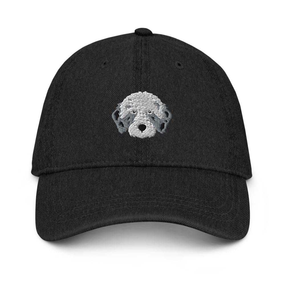 Aussiedoodle hat, Embroidered Unisex Denim hat, Aussie hat, Aussiedoodle Gifts, Dog mom Dog dad.