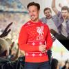 Liverpool F.C. Christmas Sweater Men Teenagers Crew Neck Long Sleeve Festive Knit Sweater M-3XL Mens Gifts (Red, M) view 2
