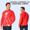 Liverpool F.C. Christmas Sweater Men Teenagers Crew Neck Long Sleeve Festive Knit Sweater M-3XL Mens Gifts (Red, M) view 4