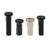 NORAZE 20/50PCS Brass Spoke Nipples 14G 13G 12G MTB Road Bicycle E-Bike Scooter Rim Caps Nuts Copper Parts Coated (Size : 13G 13mm Black 20PC) view 1