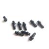 NORAZE Bicycle Nipples 14G 14.4mm 16mm 18mm Aluminum Alloy Or Brass Black Red Silver for Mountain Or Road Bike Wheel Spokes (Size : Red 16mm 64pcs Alloy) view 4