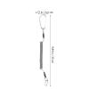 BESPORTBLE Fishing Lanyard with High Elasticity Coiled Design Retractable Safety Tether for Tools Pliers and Outdoor Activities for Kayaking and view 3