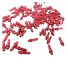 NORAZE Aluminum Alloy Bike Nipples 14.4mm 16mm 18mm 14G 2.0 Spokes 3.2mm Double Square Head Black Red Bicycle Parts (Color : Red, Size : 100PCS_18MM) view 3