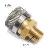 TUXING 4500psi Paintball Filling Hose,High Pressure Spring Air Fill Stations,Refill Hose,Charging System G1/8 view 3