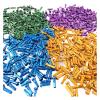 NORAZE Alloy Spoke Nipples 14G Aluminum Nipple 12/14/16mm Length for Road Or MTB Bike Wheels 100pcs (Size : Green 14mm) view 2