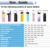 ZARZAVT 4-Pack Replacement Straws with Brush | 8mm BPA-Free Plastic Straws for Hydro Flask Straw Lid | Leakproof & Durable Fit(Not for Stanley/Narrow Mouth) view 3