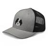 Bernedoodle Trucker hat, Embroidered Unisex hat, Bernedoodle Gifts, Black and White. view 4