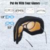 Daytona Helmets "Leading The Way In Quality Headgear SNOW GOGGLE RANGE- LENS ORANGE view 3
