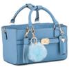 CRS Cross Rink Side Tote. Ice Skating Accessory Bag-Figure Skating, Roller, Inline Skaters, Dance, Cheer.Organizes Guards Water Bottle Phone (Rink Side Tote & Style Set Gift Set, Blue Sky)